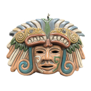 Quetzalcoatl Ceramic Mask